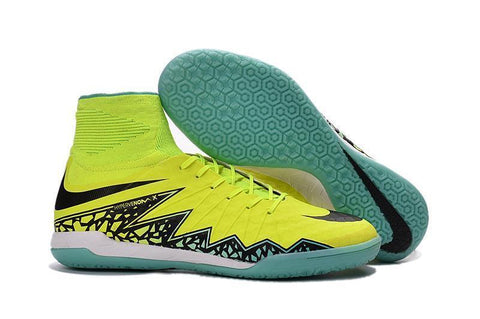 Image of Nike HypervenomX Proximo IC Soccer Shoes Green Black Grass Green - KicksNatics