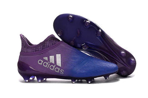 Adidas X 16+ Purechaos FG/AG Soccer Cleats Purple Blue
