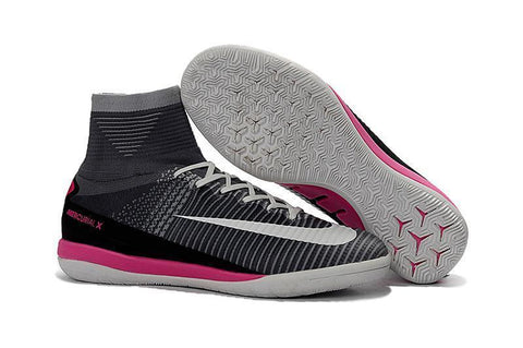 Image of Nike MercurialX Proximo II IC Football Boots IC0050 Grey White Pink - KicksNatics