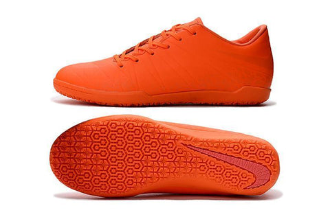 Image of Nike Hypervenom Phelon II Indoor Soccer Shoes DB0054 All Orange - KicksNatics