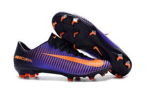 Nike Mercurial Vapor XI FG Soccer Cleats Purple Bright Citrus