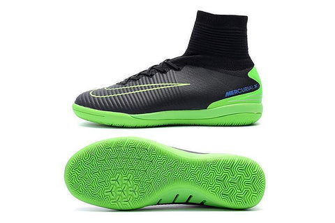 Image of Nike MercurialX Proximo II IC Black Electric Green Paramount Blue - KicksNatics