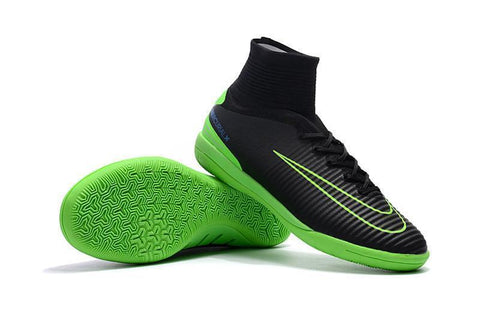 Image of Nike MercurialX Proximo II IC Black Electric Green Paramount Blue - KicksNatics