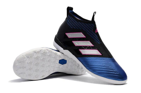 Image of Adidas ACE Tango 17+ Purecontrol IC ACE17018 Core Black/White/Blue - KicksNatics
