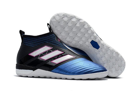 Image of Adidas ACE Tango 17+ Purecontrol IC ACE17018 Core Black/White/Blue - KicksNatics