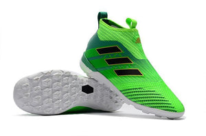Adidas ACE Tango 17+ Purecontrol Turf Soccer Cleats Solar Green Black - KicksNatics