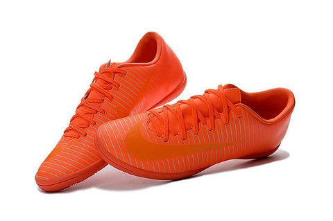 Image of Nike Mercurial Victory VI IC Soccer Shoes Bright Crimson Hyper Orange - KicksNatics