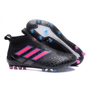 Adidas ACE 17+ Purecontrol FG Soccer Cleats Core Black Pink