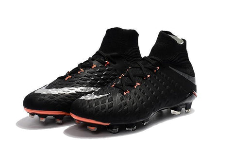 Nike hypervenom black and silver Outlet