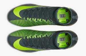 Nike Mercurial Superfly V CR7 FG Soccer Cleats Black Green