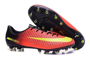 Nike Mercurial Vapor XI AG Soccer Cleats Crimson Black Green
