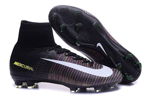 Image of Nike Mercurial Superfly V FG Soccer Cleats Pitch Dark Pack - KicksNatics