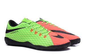 Nike Hypervenom Phelon III Turf Soccer Cleats Grass Green Orange