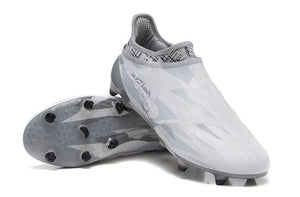 Adidas X 16+ Purechaos FG Soccer Cleats White Clear Grey Black - KicksNatics
