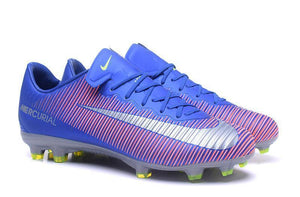 Nike Mercurial Vapor XI FG Soccer Cleats Pink Blue Silver