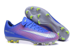 Nike Mercurial Vapor XI FG Soccer Cleats Pink Blue Silver - KicksNatics