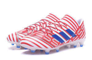 Adidas Nemeziz 17.3 FG Soccer Cleats Red Blue White - KicksNatics