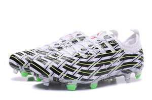 PUMA evoPOWER Vigor 1 FG Soccer Cleats White Black Green - KicksNatics