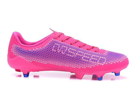 Image of PUMA evoSPEED 17 FG Soccer Cleats Pink Blue White - KicksNatics
