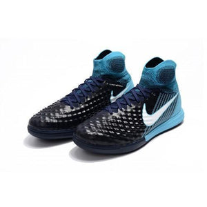 Nike MagistaX Proximo II IC Soccer Shoes Obsidian White Gamma Blue