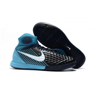 Nike MagistaX Proximo II IC Soccer Shoes Obsidian White Gamma Blue - KicksNatics