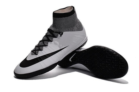 Image of Nike MercurialX Proximo IC Soccer Shoes IC0006 White Black - KicksNatics
