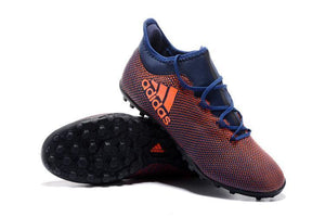 Adidas X Tango 17.3 Turf Soccer Cleats Purple Crimson Deep Blue - KicksNatics