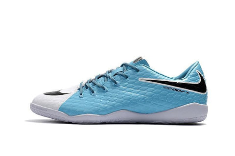 Image of Nike Hypervenom Phelon III IC Soccer Shoes Sky Blue White Black - KicksNatics