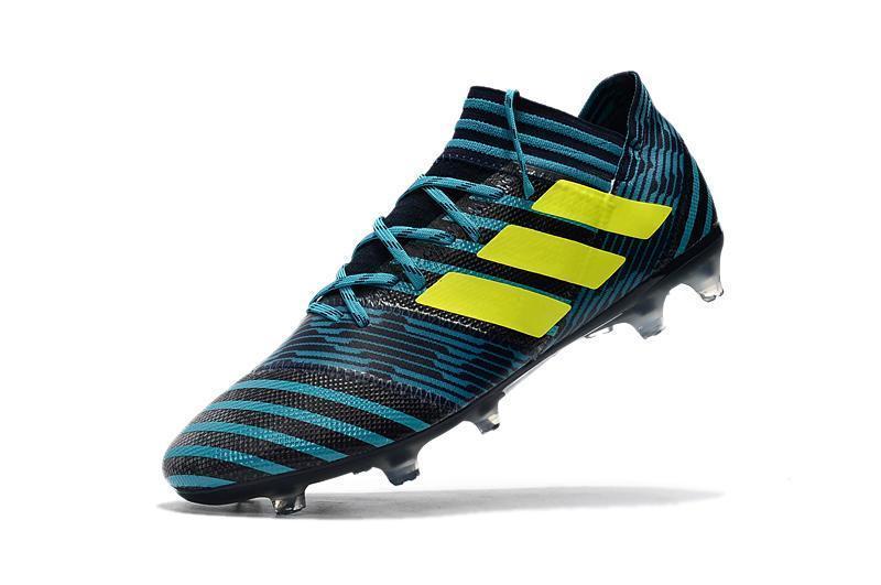 Adidas Nemeziz Messi 17+ 360 Agility FG Soccer Boots Black Blue