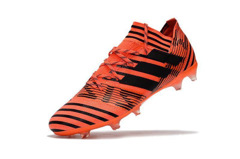 Image of Adidas Nemeziz Messi 17+ 360 Agility FG Soccer Cleats Orange Black - KicksNatics