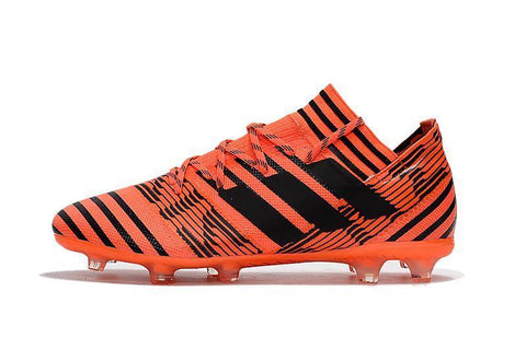 Image of Adidas Nemeziz Messi 17+ 360 Agility FG Soccer Cleats Orange Black - KicksNatics