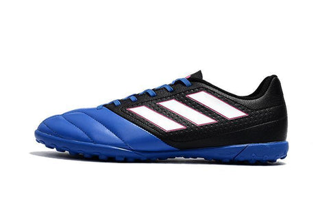 Image of Adidas Ace 17.4 Astro Turf Soccer Cleats Blue Core Black White - KicksNatics