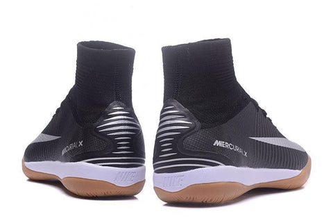 Image of Nike MercurialX Proximo II IC Football Boots IC0042 Black Silver - KicksNatics