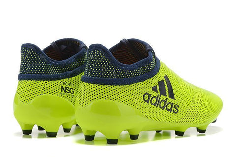 Image of Adidas X 17+ Purechaos FG Soccer Cleats Green Black - KicksNatics